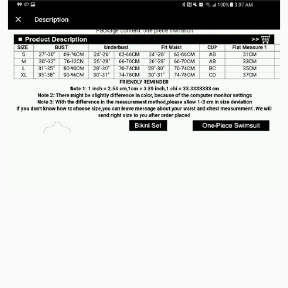 💮Plunging  Black Floral Bathing Suit - Picture 5 of 5